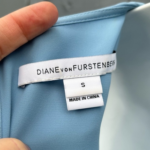 Diane Von Furstenberg Liza 3 colour layered dress, Small - Picture 9 of 12